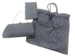 リサイクル　未使用品　喪服用和装バッグ・金封帛紗・手提げバッグセット
